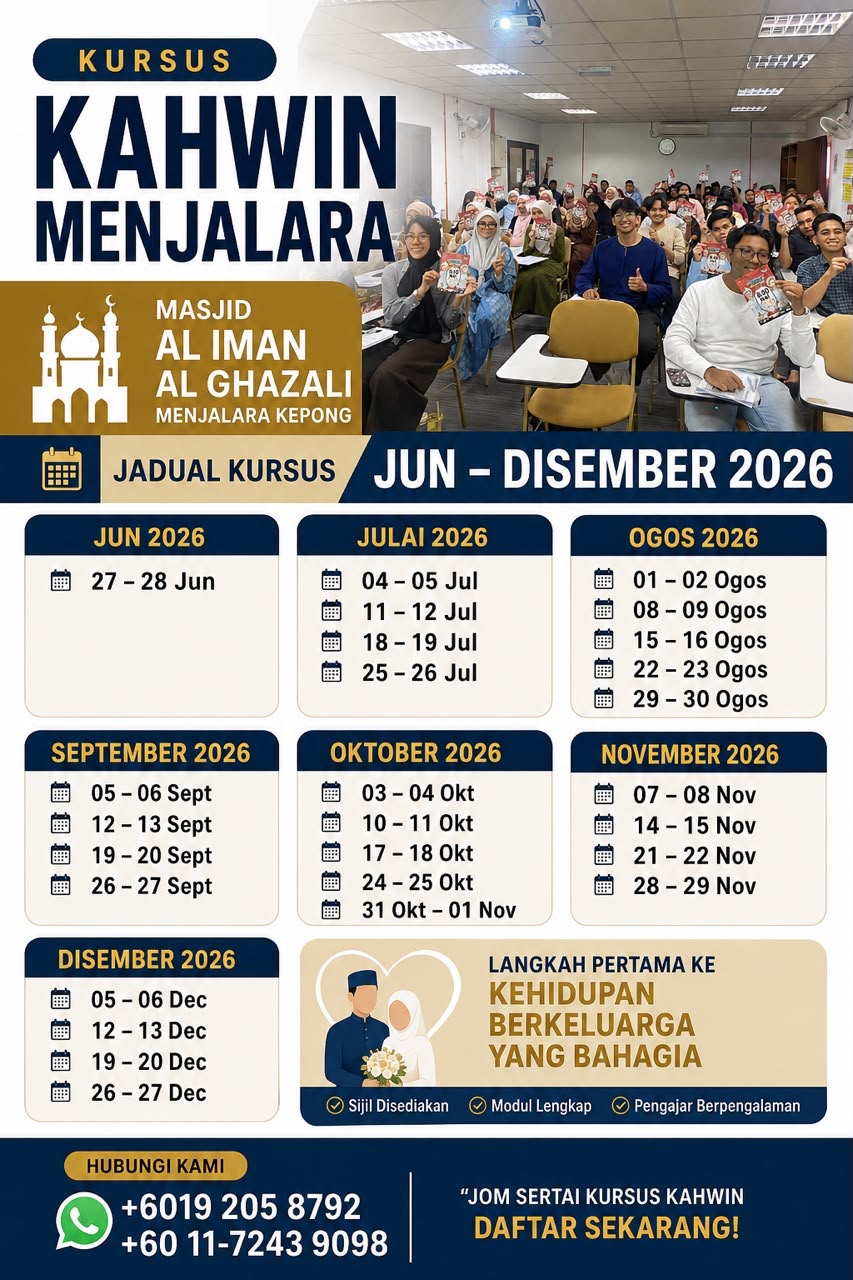 kursus kahwin manjalara damansara taman tun ttdi 2026